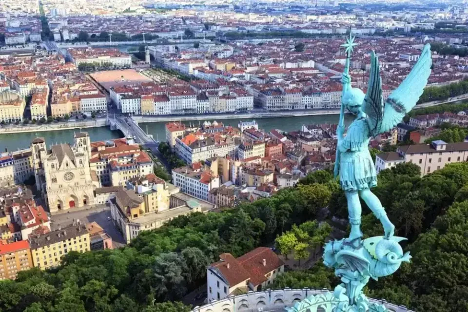 Vue de Lyon